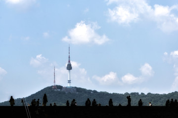 Obraz premium seoul namsan tower
