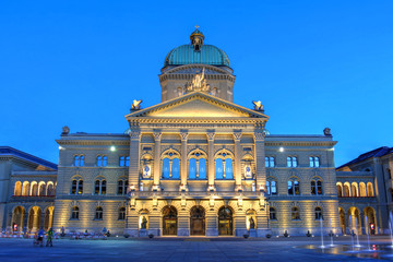 Obraz premium Federal Palace, Bern, Switzerland