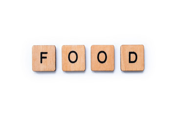 The word FOOD