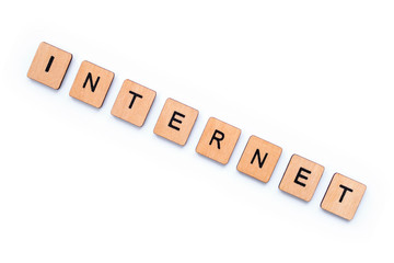 The word INTERNET