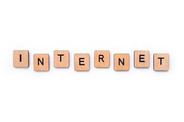 The word INTERNET