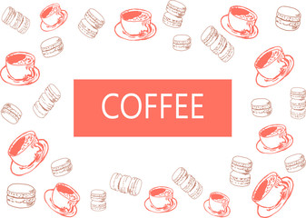 Coffee and macaroons