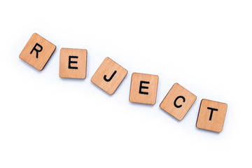 The word REJECT