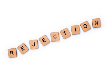 The word REJECTION
