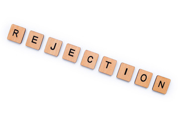 The word REJECTION