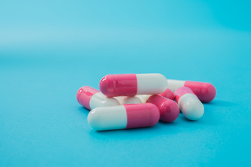 Healthy and medical pills, pharmacy pills