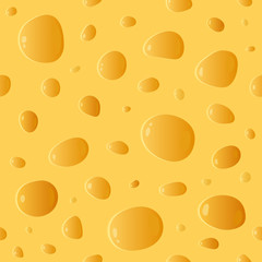 Vector swiss cheese seamless texture