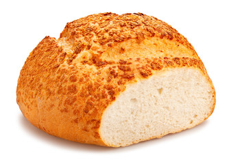 white round bread