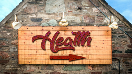 Street Sign to Health
