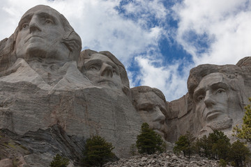 Mount Rushmore Close Up