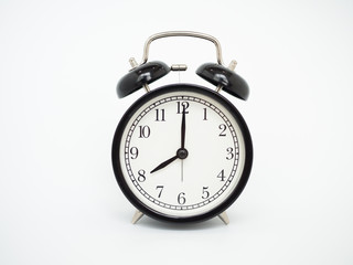 alarm clock isolated on white background