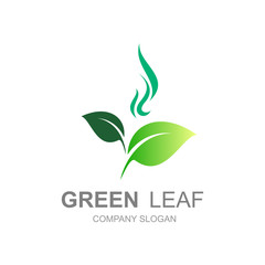 leaf logo with a simple and nice look, medical logo