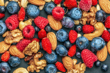 Natural wild berries