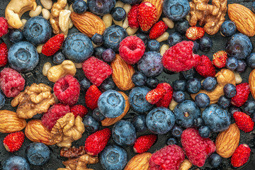 Natural wild berries