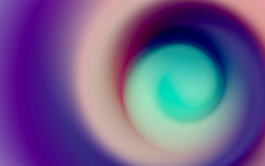 Abstract background with colorful smooth flow of colors. Beautiful blurred backdrop with amazing fluid gradient. Liquid design in trendy colors with gradual blend between shades. Vector illustration