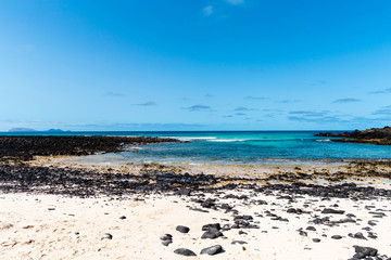 Beach near Orzola, Lanzarote.