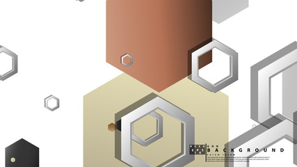 Modern geometric abstract vector templates stone and brick color compositions. Vector illustration