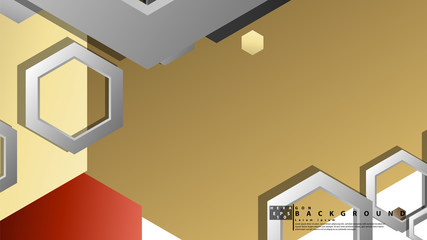 Modern geometric abstract vector templates stone and brick color compositions. Vector illustration