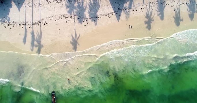 Beach view. Zanzibar, Tanzania.