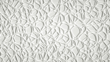 Abstract stone texture white background. 3d illustration, 3d rendering.