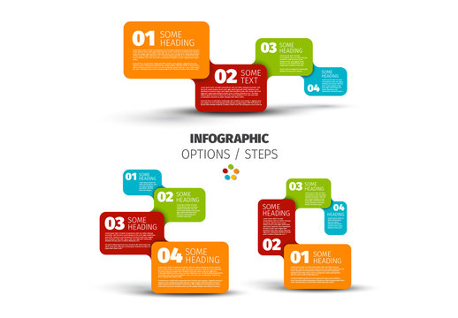 3 4-Step Overlapping Blocks Informative Layout