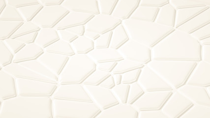 Abstract stone texture white background. 3d illustration, 3d rendering.