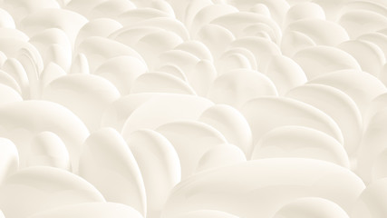 Fototapeta premium Abstract stone texture white background. 3d illustration, 3d rendering.