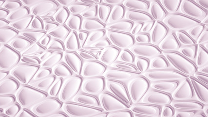 Abstract stone texture white background. 3d illustration, 3d rendering.