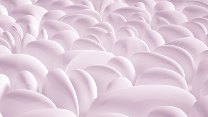 Obraz premium Abstract stone texture white background. 3d illustration, 3d rendering.