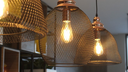 Garbage cans have become chandeliers for modern architecture