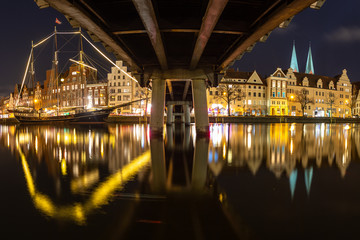 L&uuml;beck im Winter