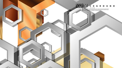 Modern geometric abstract vector templates wood color compositions. Vector illustration