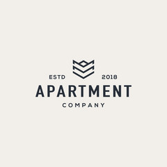 Building logo design concept. Universal building logo.