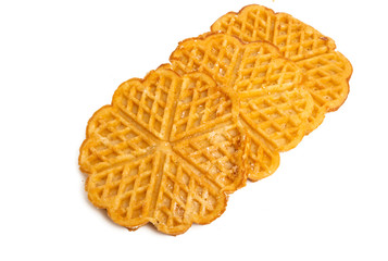 biscuit waffles isolated