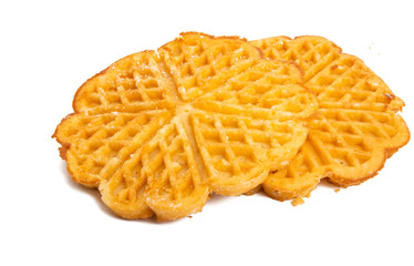 biscuit waffles isolated