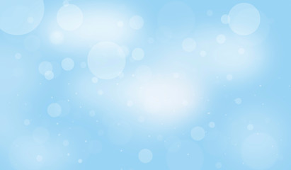 blue abstract bokeh background design