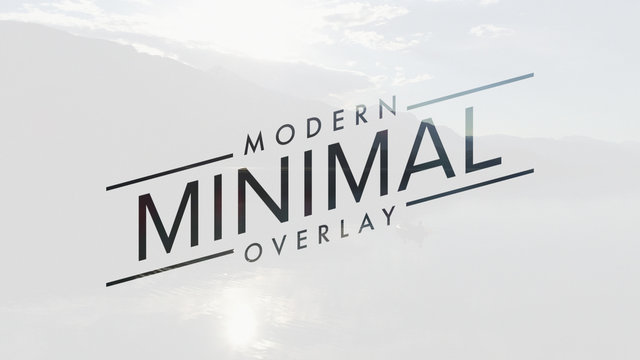 Modern Minimal Overlay