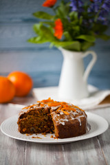 Carrot and orange cake