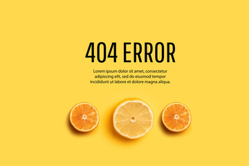 404 error page template for website