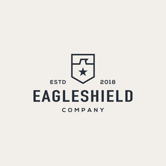 Eagle logo design concept. Universal eagle logo.