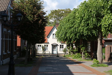 Historisches Gebäude im Zentrum von Wyk auf Föhr