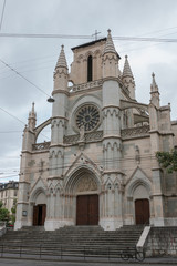 Obraz premium View on Basilica Notre-Dame in Geneva