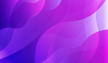 Blurred Decorative Design In Abstract Style With Wave, Curve Lines. For Creative Templates, Cards, Color Covers Set. Vector Illustration with Color Gradient.