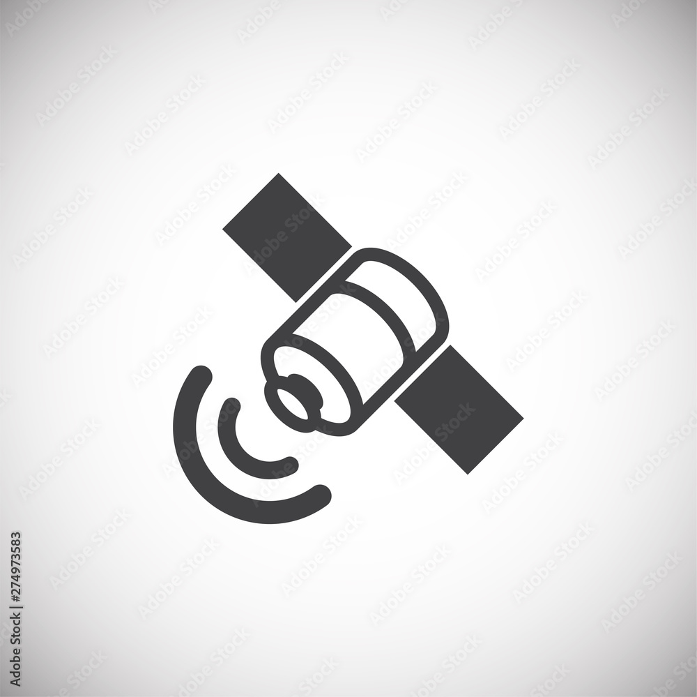 Poster geolocation related icon on background for graphic and web design. simple illustration. internet con