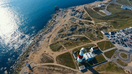 Obraz premium Portland Bill lighthouse, in Weymouth Dorset, UK