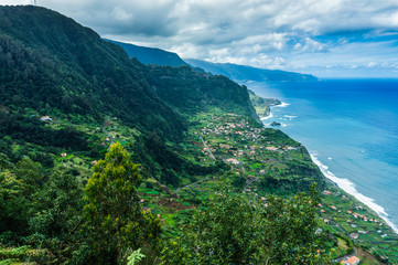 Northern coast of Atlantic coast at Madeira islands, Portugal
