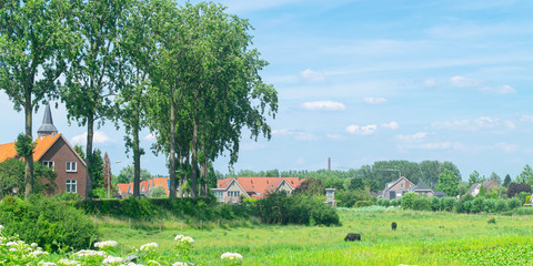 Plakat Traditional Dutch village Ooij