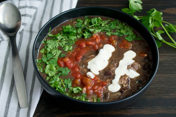 Pork and Black Bean Soup