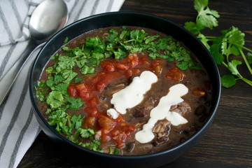 Pork and Black Bean Soup