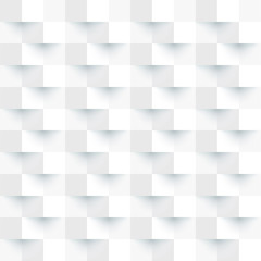 Abstract background of white and gray square. 3d origami paper. White background for your design. Vector illustration.